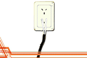 Cables directos en el toma